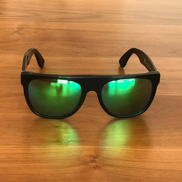RETROSUPERFUTURE FLAT TOP SUNGLASSES | COVE BLACK - Picture 5 of 10